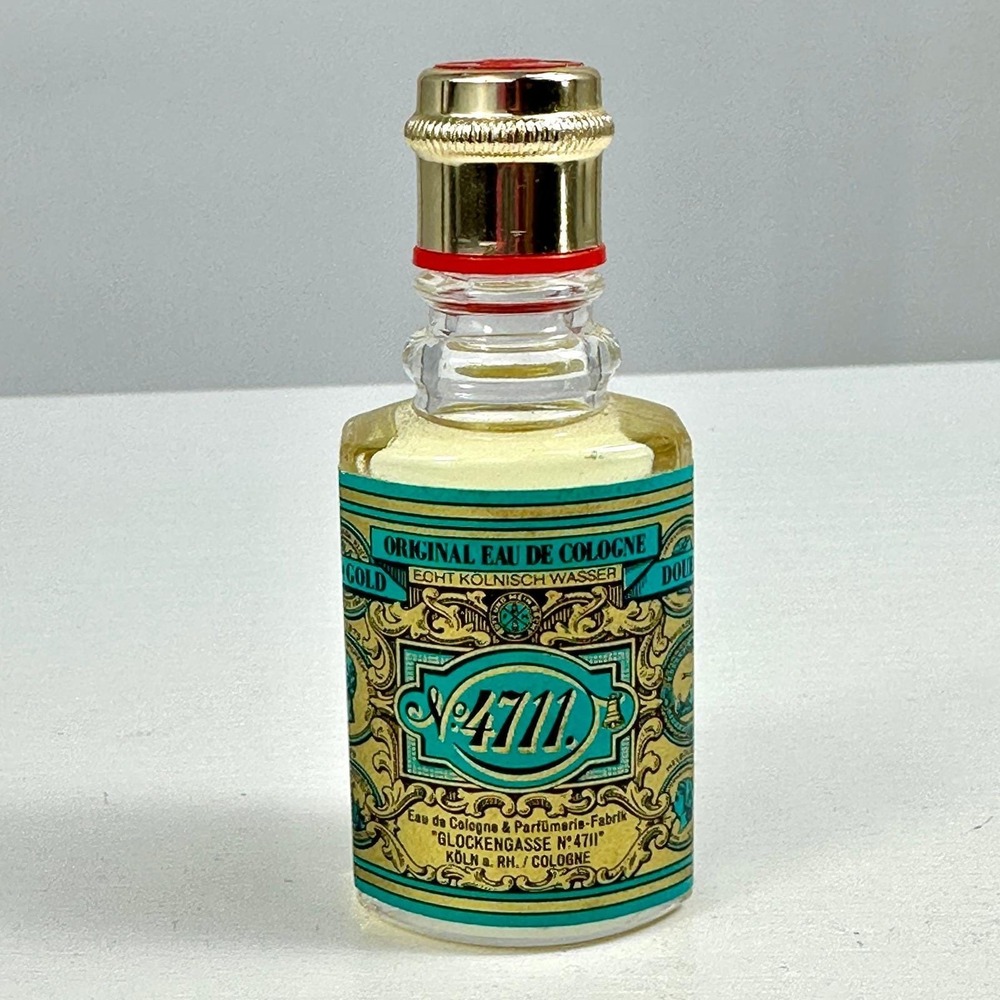 Vintage 4711 Original Eau de Cologne Miniature Bottle Germany 0.1 oz‎ 3ml Full